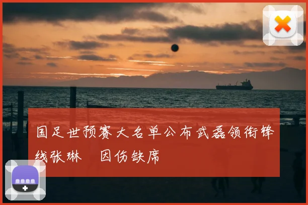 国足世预赛大名单公布武磊领衔锋线张琳芃因伤缺席